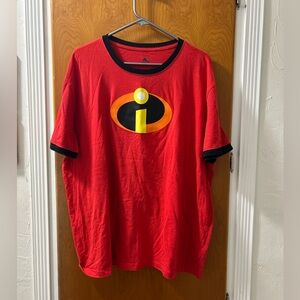 Disney Parks Red Incredibles Logo T-Shirt